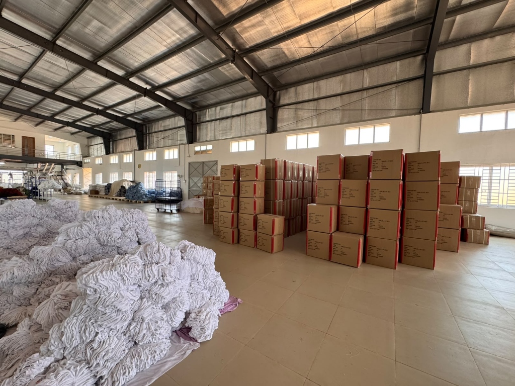 Export Packaging and Finished Goods Warehouse